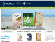 Tablet Screenshot of kirjapaja.fi